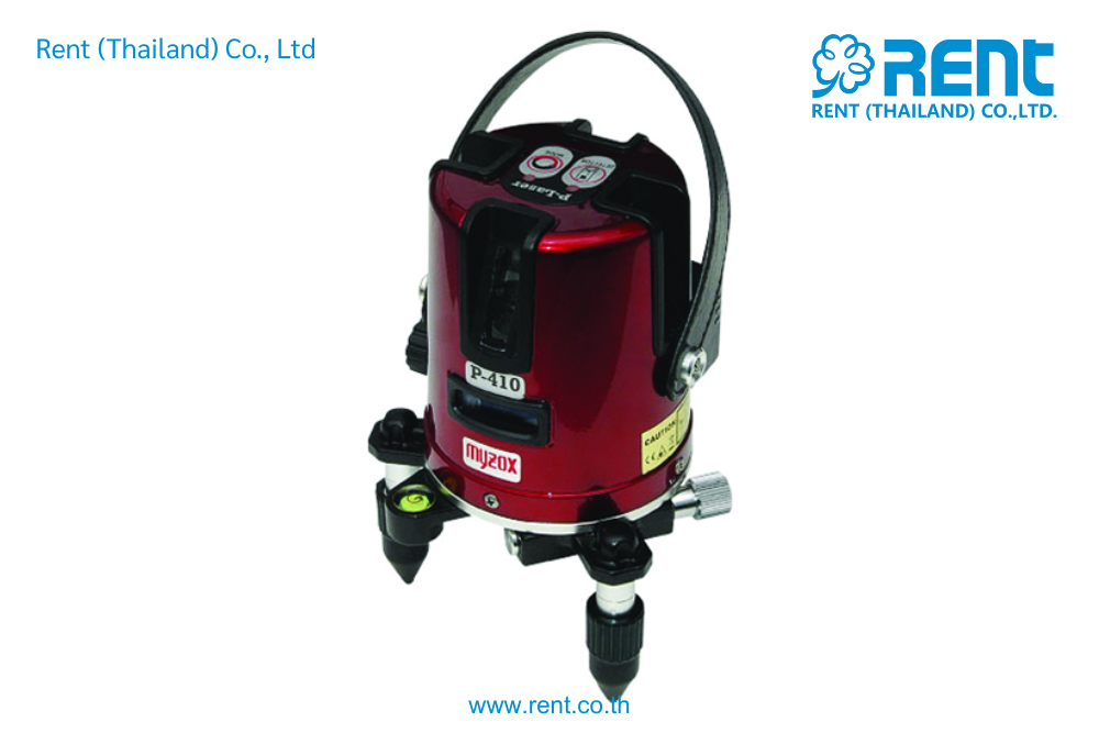 กล้องวัดระดับ วัดดิ่ง แบบเลเซอร์ Line Laser สำหรับงานก่อสร้างและงานติดตั้ง จาก Rent Thailand